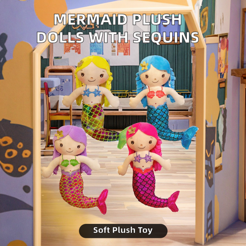 Princess Doll Supplier - Hot Selling Mermaid Soft PP Cotton