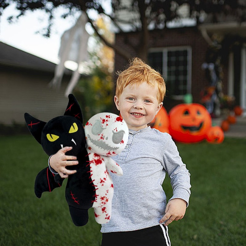 Halloween Doll Supplier - 2024 25cm Double-headed Pumpkin Plush