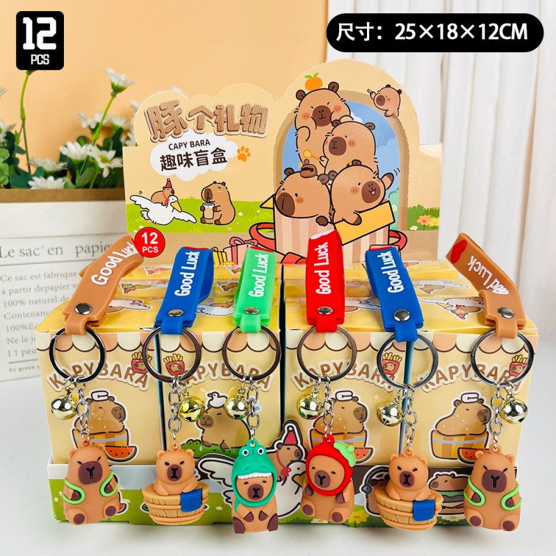 Blind Box Supplier - Trendy Frozen PVC Capybara Mystery Box