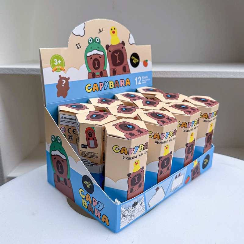 Figure Sticker Supplier - Capybara Trendy Frozen PVC Car Phone