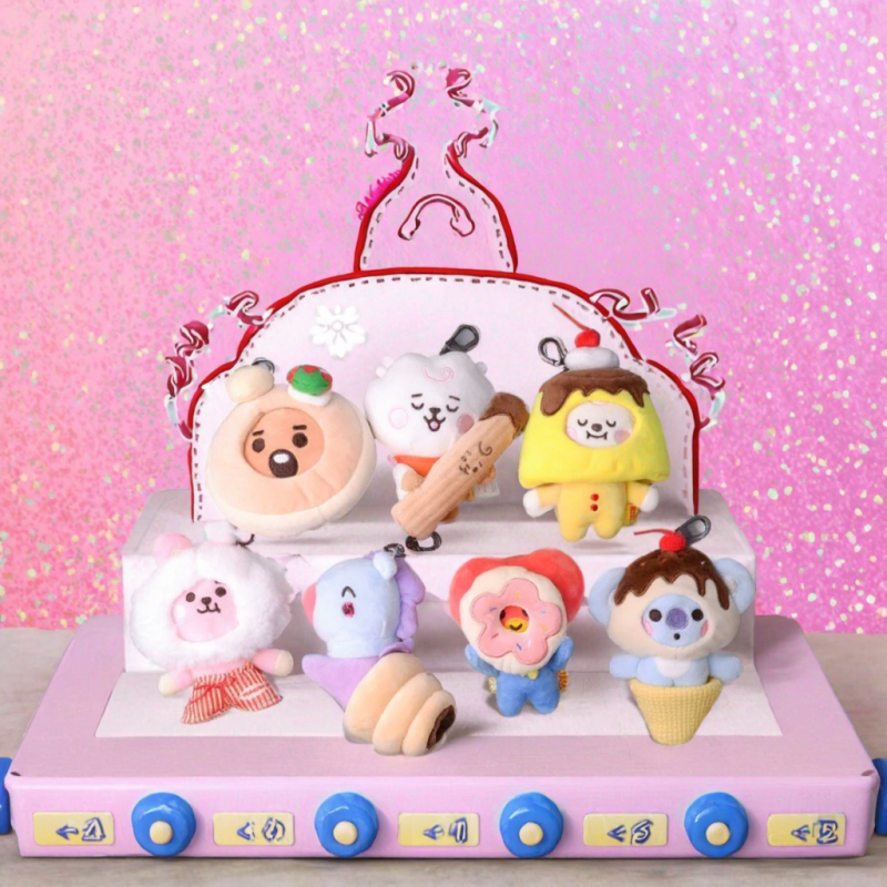 Keychain Toy Supplier - New 10cm BT39 Dessert Series PP Cotton