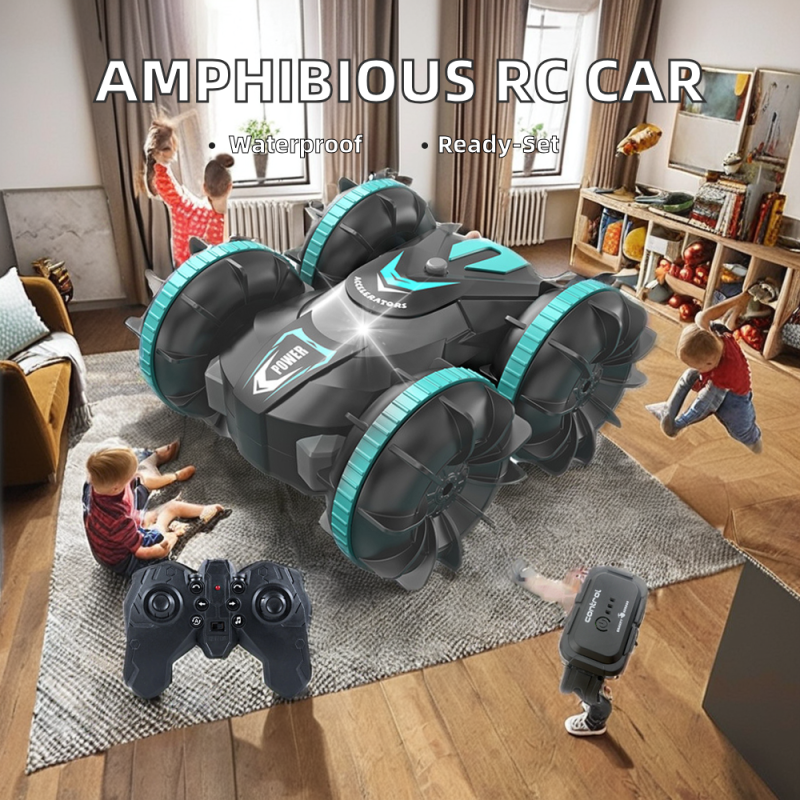 RC Car Supplier - Mini All-Terrain 4WD Amphibious ATV