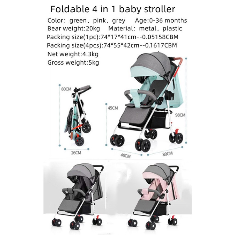 Baby Stroller Manufacturer - High Quality Aluminum Frame Foldable