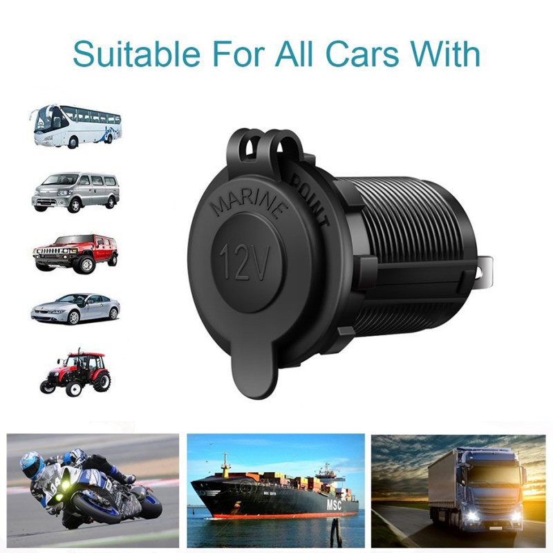 Car Adapter Manufacturer - 120W Waterproof Cigarette Lighter Base