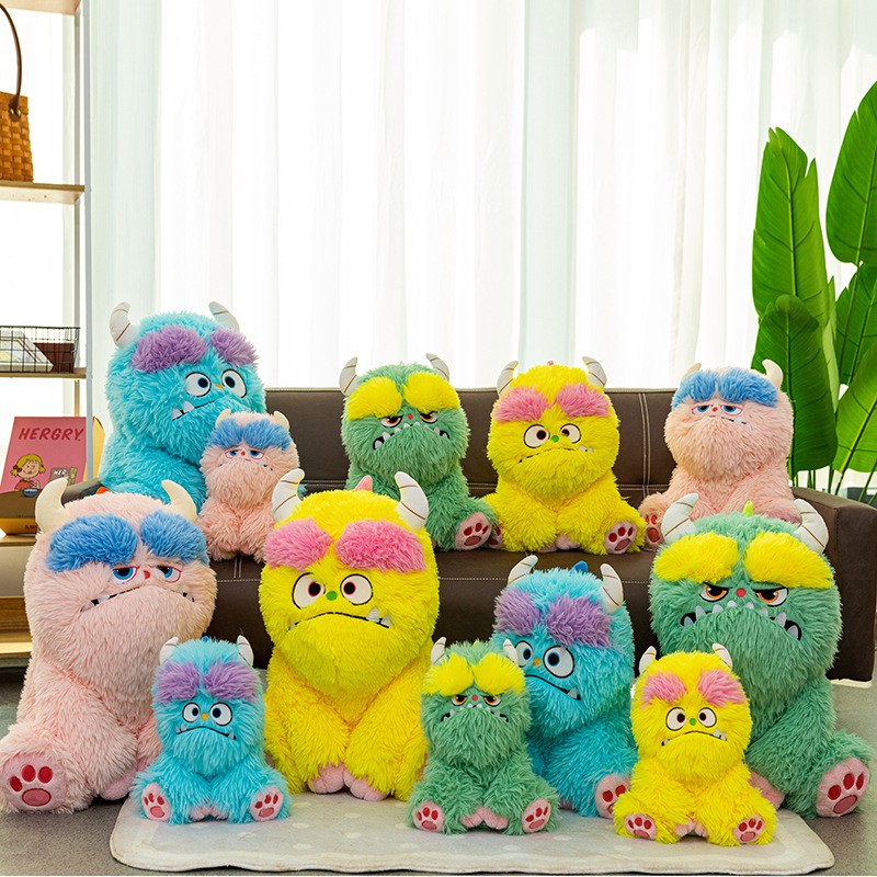 Pet Pillow Manufacturer - Creative Soft Sleeping Long-Haired Monster