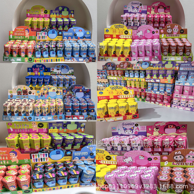 Phone Sticker Factory - Capybara Trendy Cartoon PVC Mystery Box