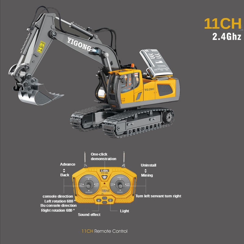 Excavator Toy Factory - Factory Wholesale Expert Level Hydraulic