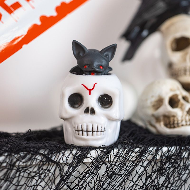 Halloween Toy Supplier - Halloween Prank EVA Pumpkin Skull