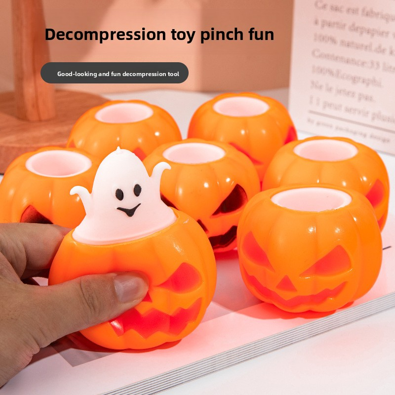 Halloween Toy Supplier - Halloween Prank EVA Pumpkin Skull