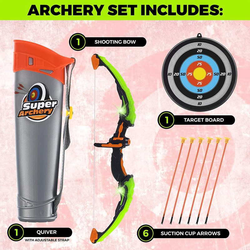 Archery Toy Supplier - T5 Arrow Set LED Function Bow