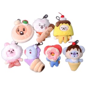 Keychain Toy Supplier - New 10cm BT39 Dessert Series PP Cotton