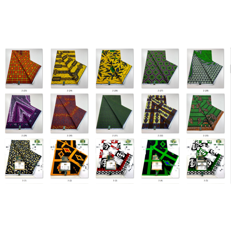 Hollandais Fabric Manufacturer - 100% Cotton Super Wax