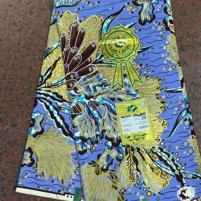 African Fabric Manufacturer - Wax Ankara Loincloth 6 Yard