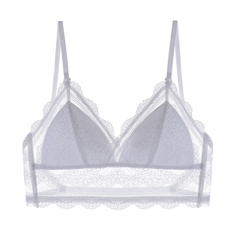 Lace Bra Supplier - Luxury Wireless Backless Triangle