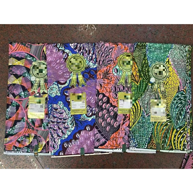 African Fabric Manufacturer - Wax Ankara Loincloth 6 Yard