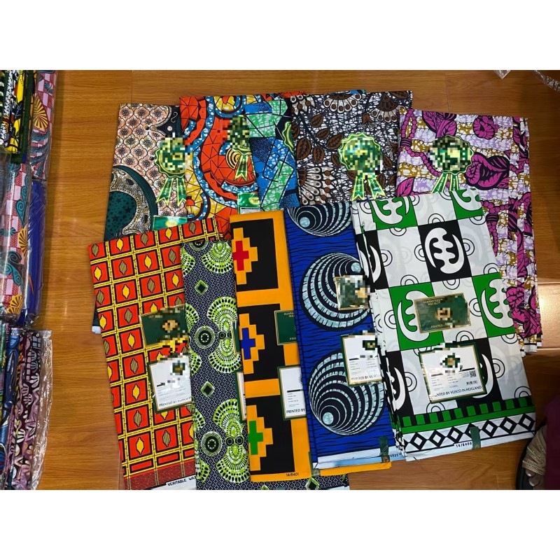 African Fabric Manufacturer - Wax Ankara Loincloth 6 Yard