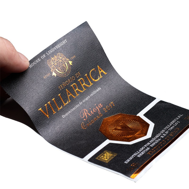 Paper Sticker Supplier - Custom Adhesive Roll Silver