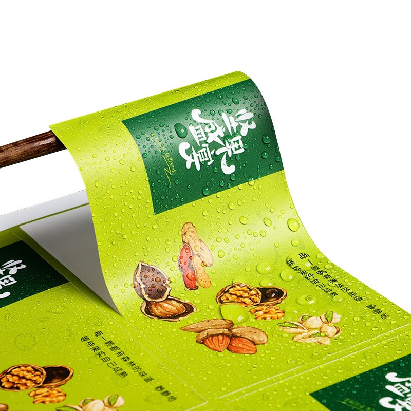 Paper Sticker Supplier - Custom Adhesive Roll Silver