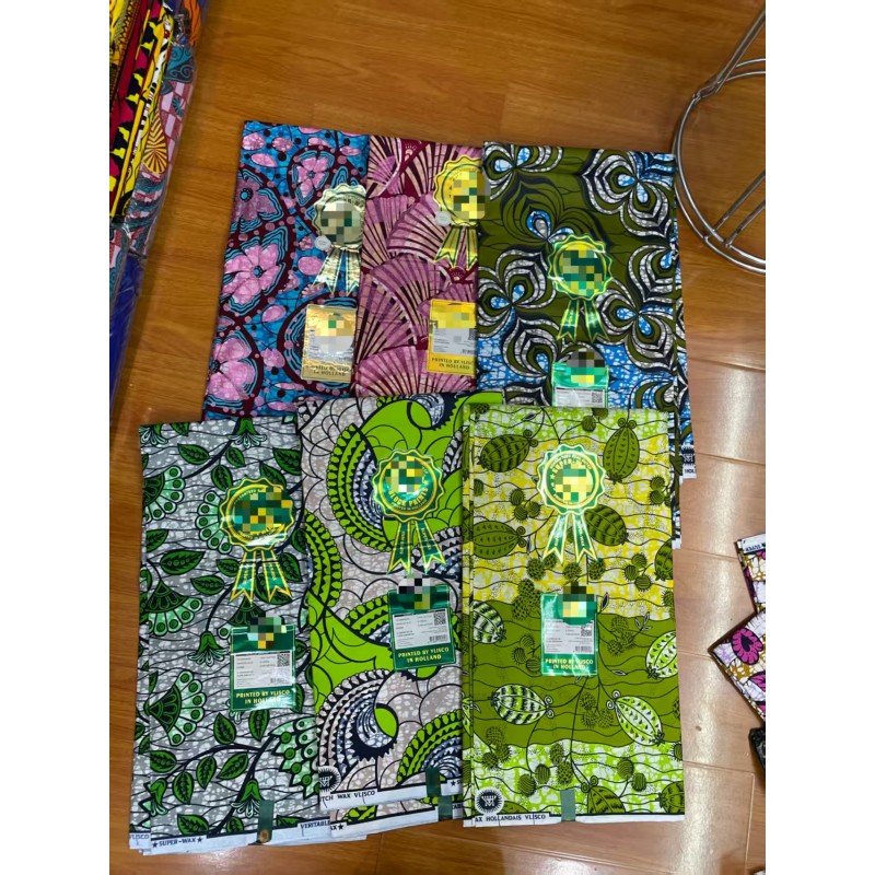 African Fabric Manufacturer - Wax Ankara Loincloth 6 Yard