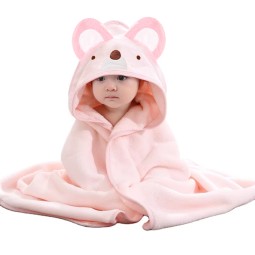 Children Bathrobe Manufacturer - Coral Fleece Cape Nightgown