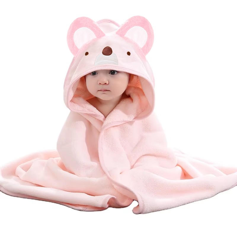 Children Bathrobe Manufacturer - Coral Fleece Cape Nightgown