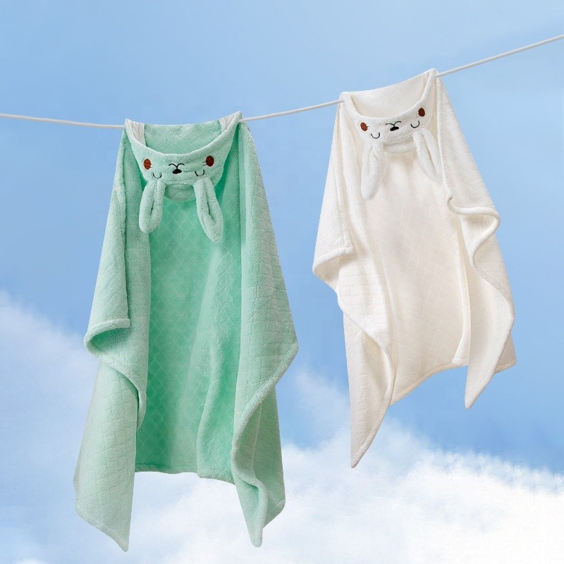 Infants Towel Manufacturer - With Cap Wearable Coral