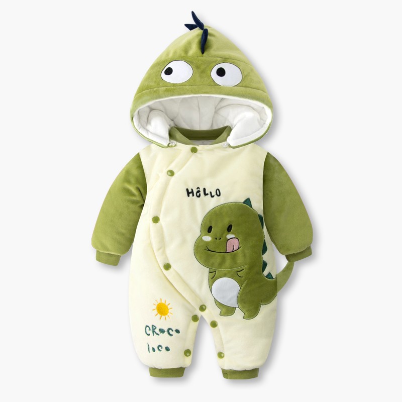 Winter Romper Manufacturer - Thick Quilted Cartoon Pattern