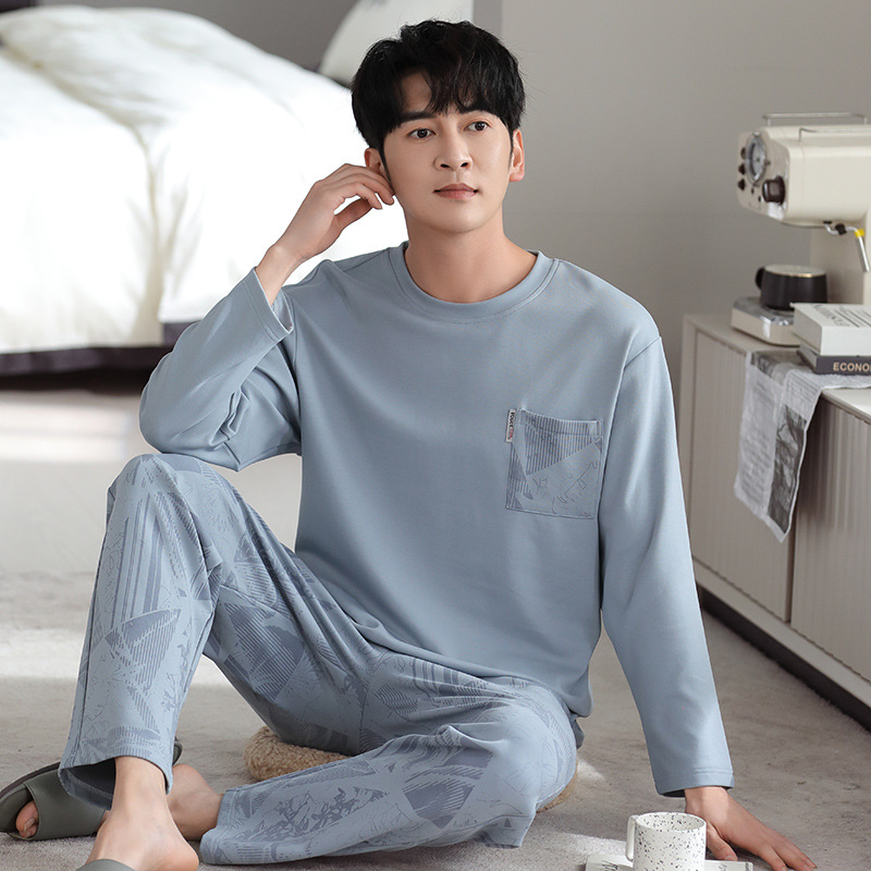 Men Pajamas Manufacturer - Plus Size Thin Cotton Casual