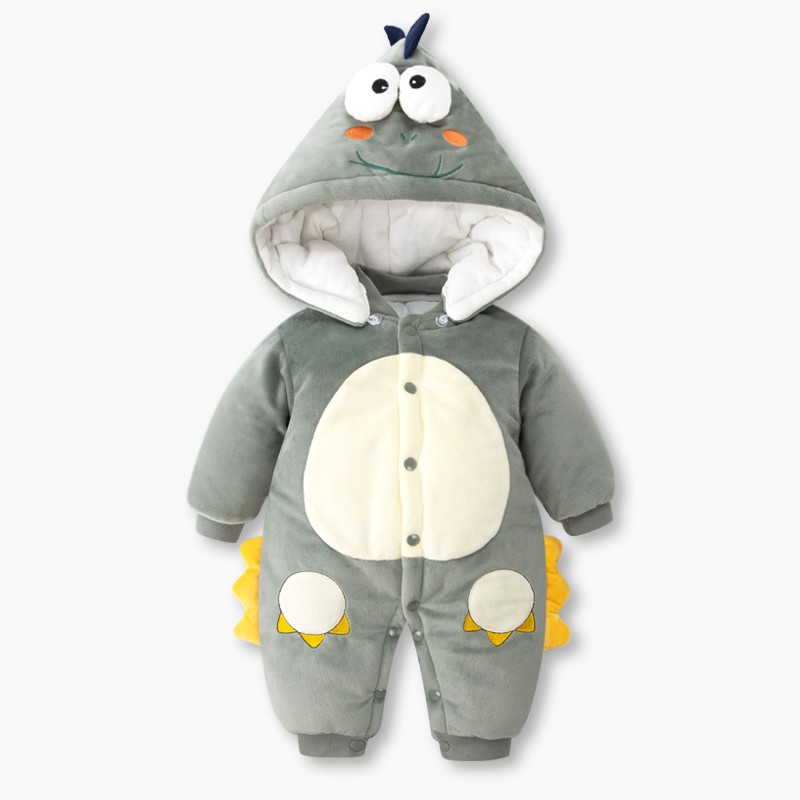 Baby Clothing Manufacturer - Zipper Long Sleeve Onesie