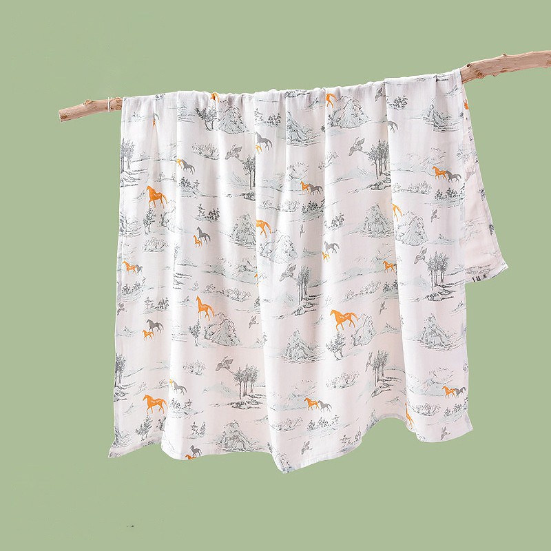 Pure Cotton Blanket Supplier - Four-season Stroller Children