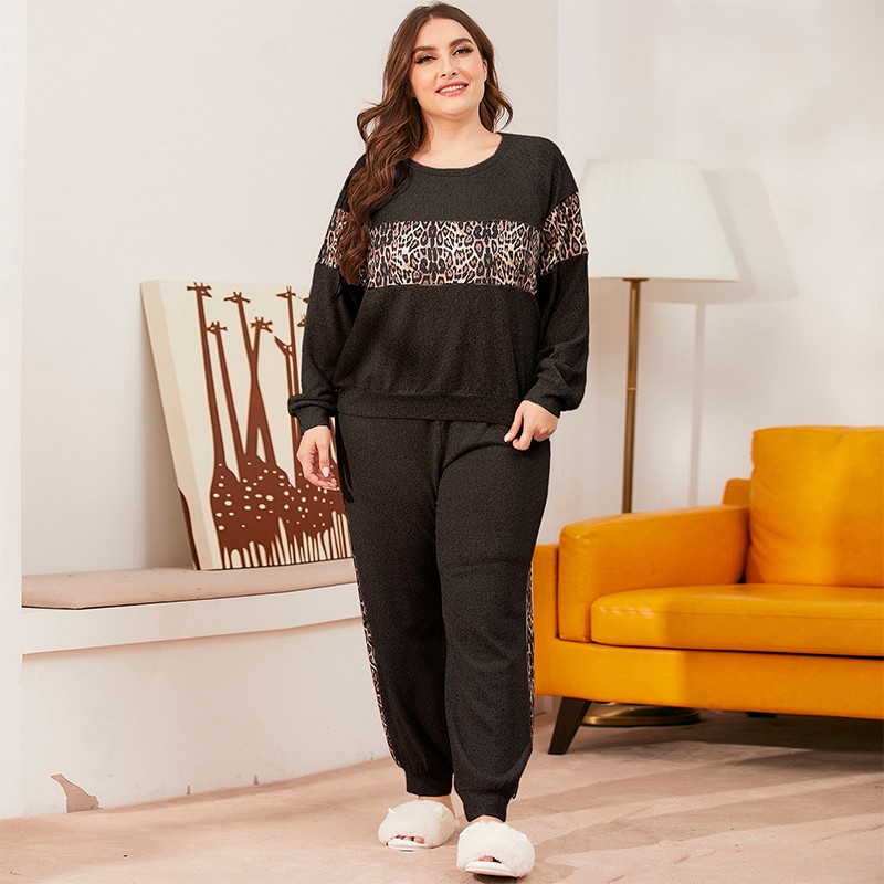 Men Homewear Factory - Long-sleeved Cotton Round Collar