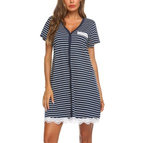 Winter Loungewear Supplier - Artificial Silk Satin Pajamas