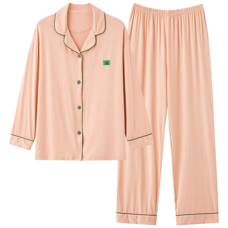 Casual Pajamas Supplier - Combed Cotton Cardigan Solid