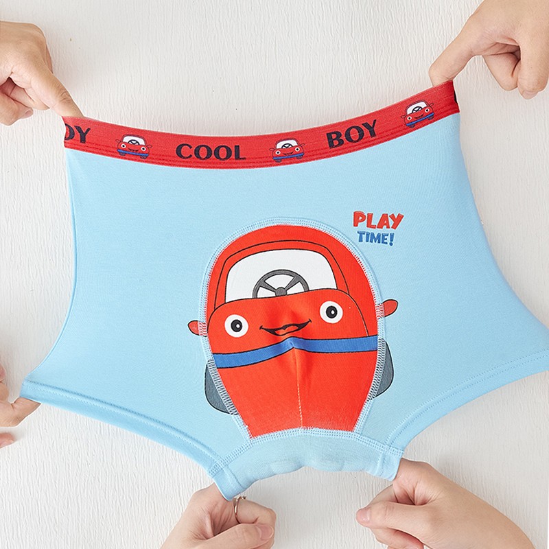 Ice Silk Underwear Factory - Summer Thin Four-corner Girls