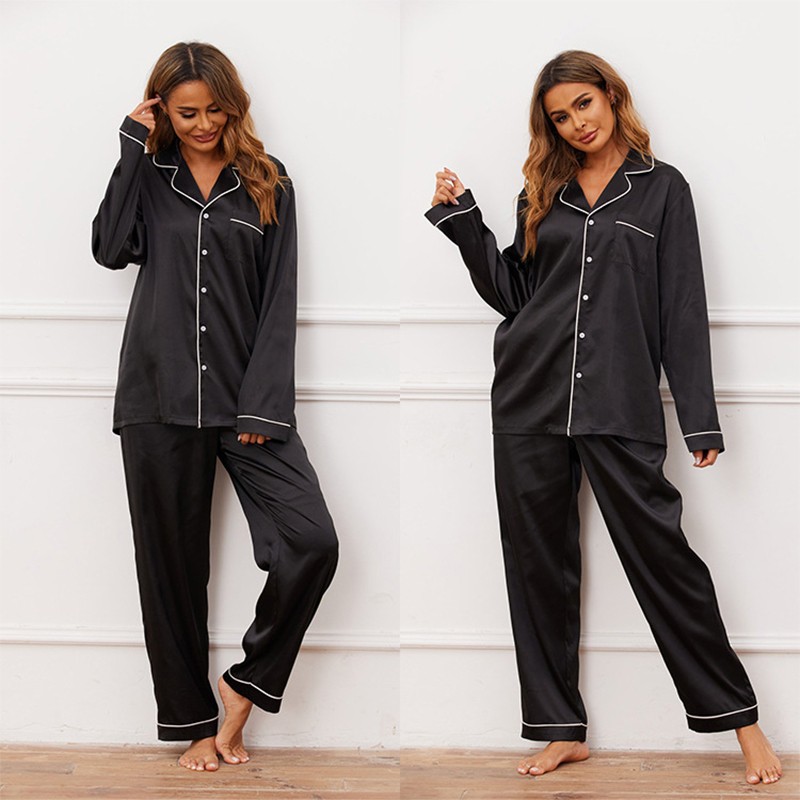 Ladies Pajamas Factory - Summer Four-sided Elastic Digital