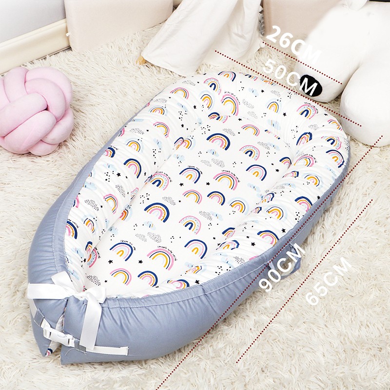 Baby Bed Supplier - Pure Cotton Foldable Bionic