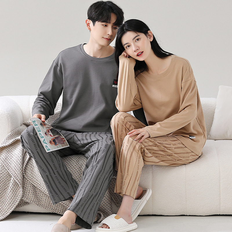 Pure Cotton Pajamas Manufacturer - Long Sleeve Winter Home