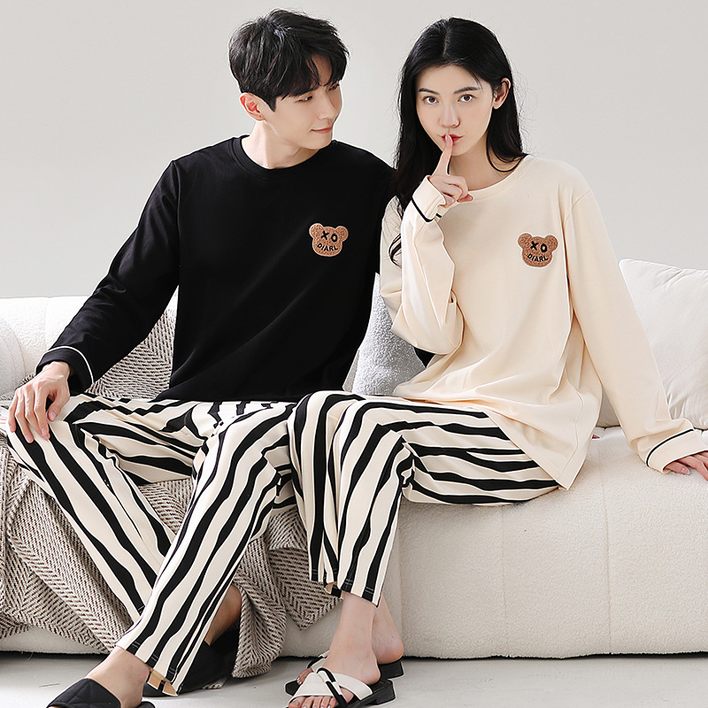 Pure Cotton Pajamas Manufacturer - Long Sleeve Winter Home