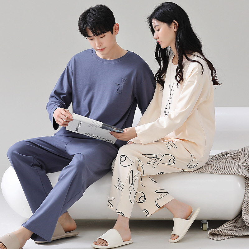 Pure Cotton Pajamas Manufacturer - Long Sleeve Winter Home