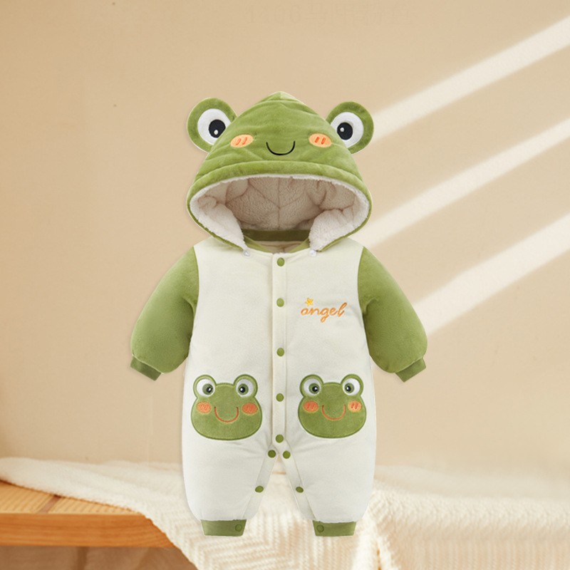 Infant Pajamas Manufacturer - Fleece Thickened Onesie Warm