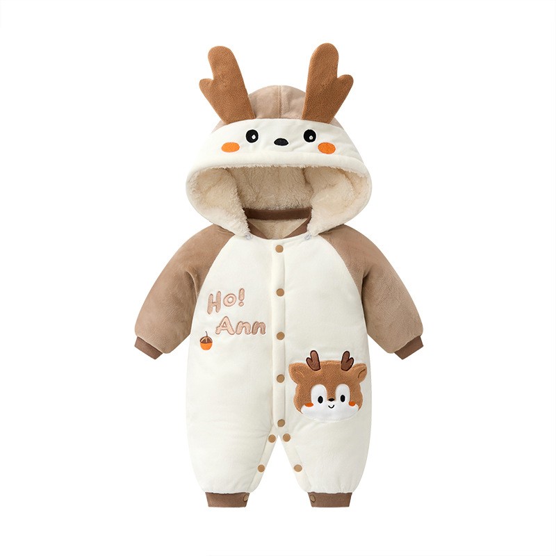 Infant Pajamas Manufacturer - Fleece Thickened Onesie Warm