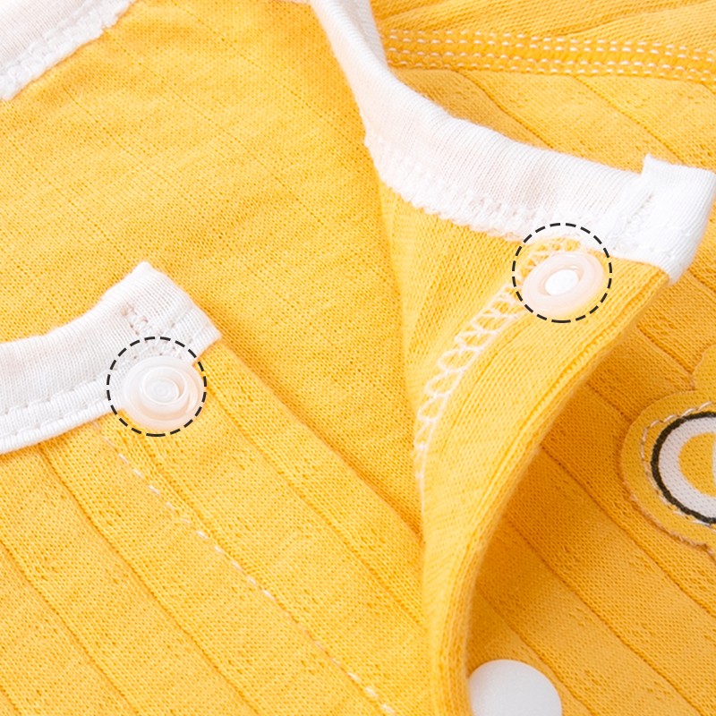 Cotton Onesie Factory - Baby Summer Long Sleeve Crawling