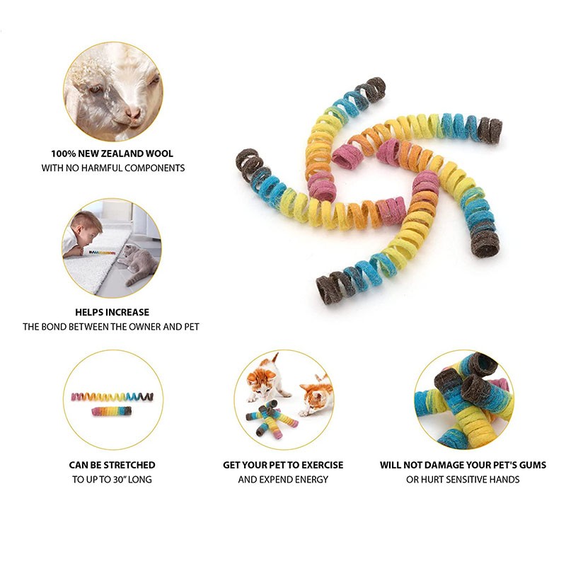 Cat Toy Supplier - Soft Fuzzy Enrichment