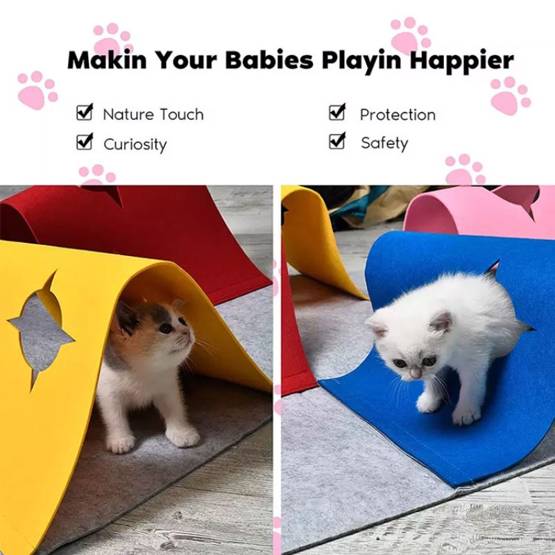 Cat Mat Manufacturer - Blanket Tunnel Play