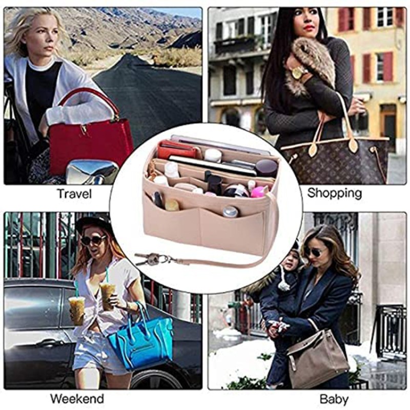 Cosmetic Box Supplier - Felt Storage Organizer