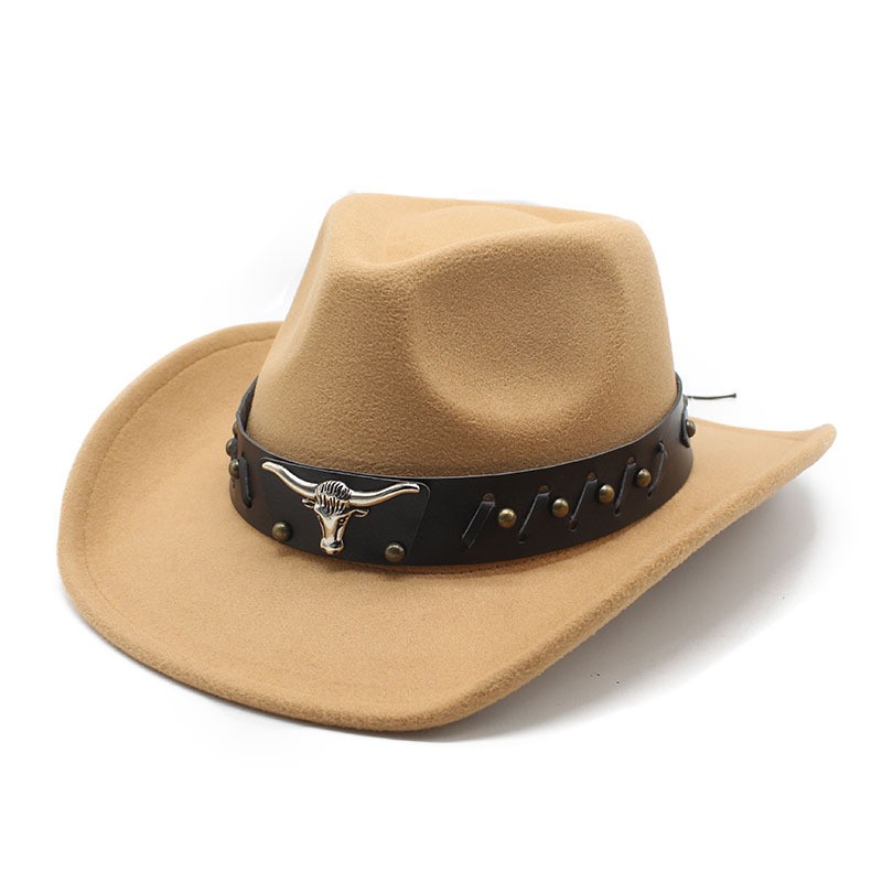 Cowboy Hat Factory - Vintage Bull Belt Felt