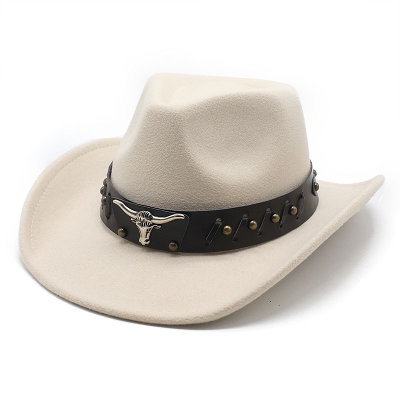 Cowboy Hat Factory - Vintage Bull Belt Felt