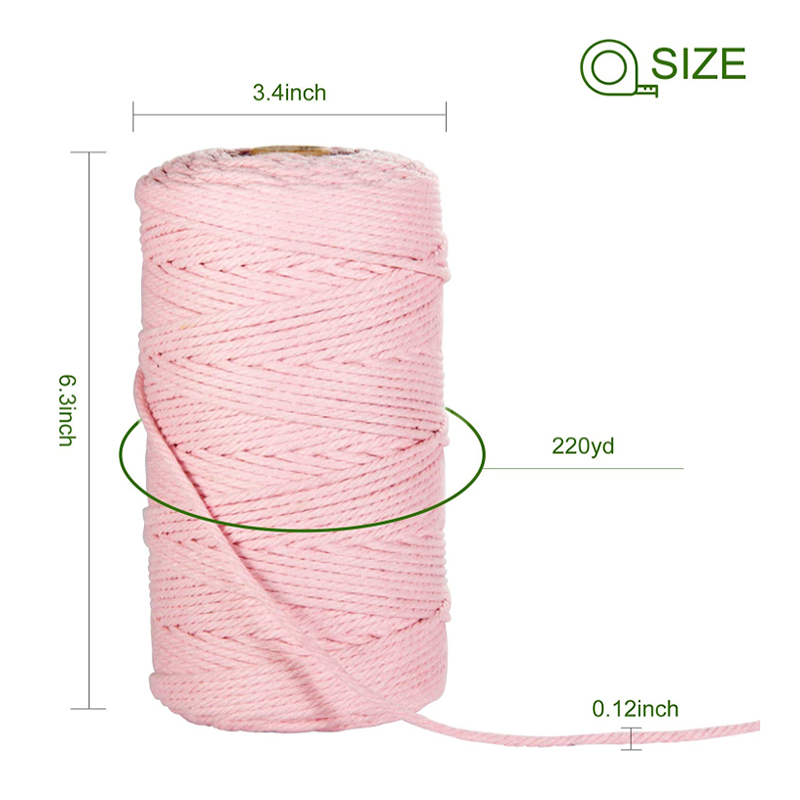 Macrame Cord Factory - Natural Cotton Rope