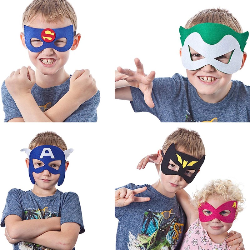 Face Mask Manufacturer - Felt Elastic Superhero