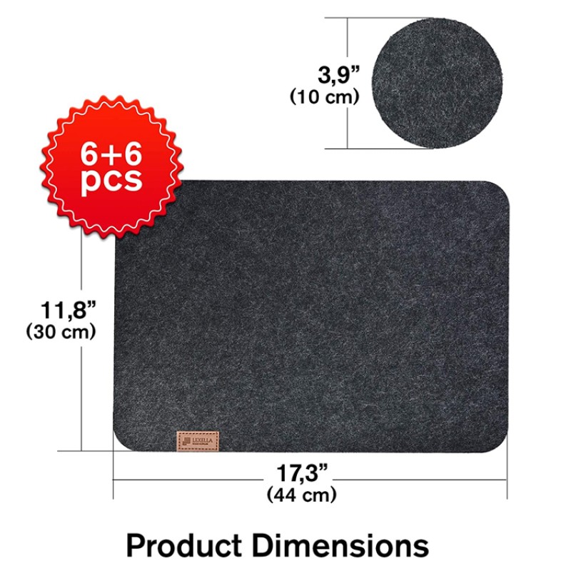 Table Mat Manufacturer - Non-slip Felt Waterproof
